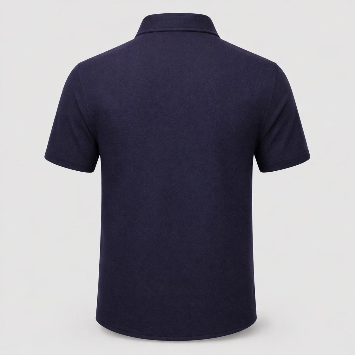 CAMISA M/C BLEND LINHO MARINHO