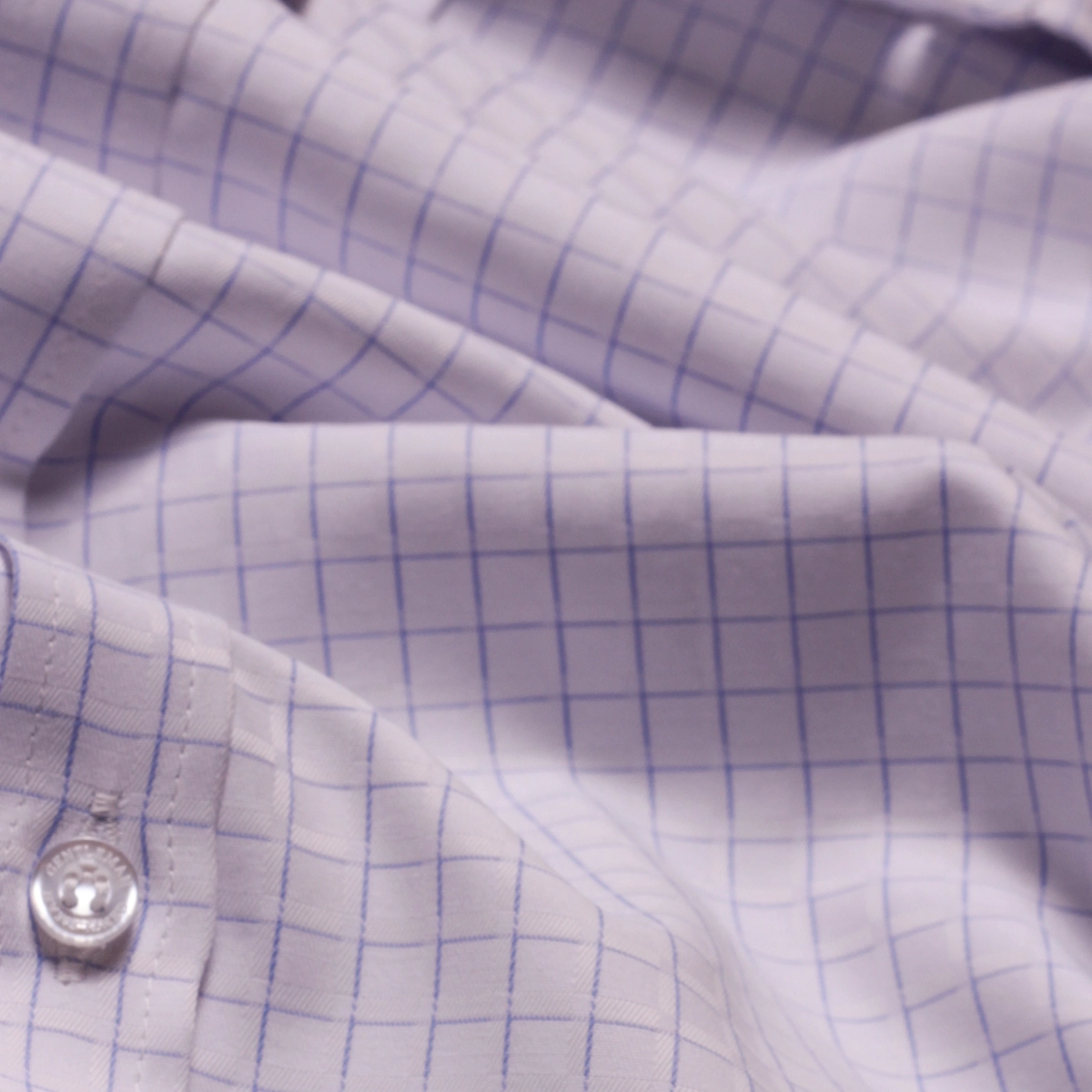 CAMISA M/C TECH QUADRICULADA AZUL