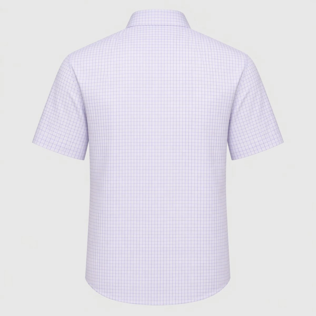 CAMISA M/C TECH QUADRICULADA AZUL