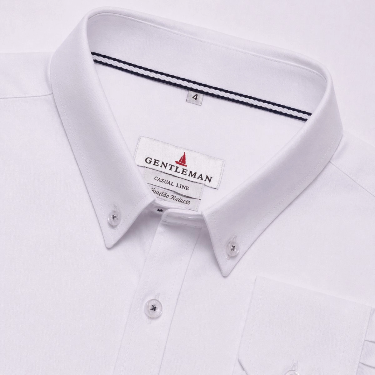 CAMISA OXFORDINE 80 BRANCA