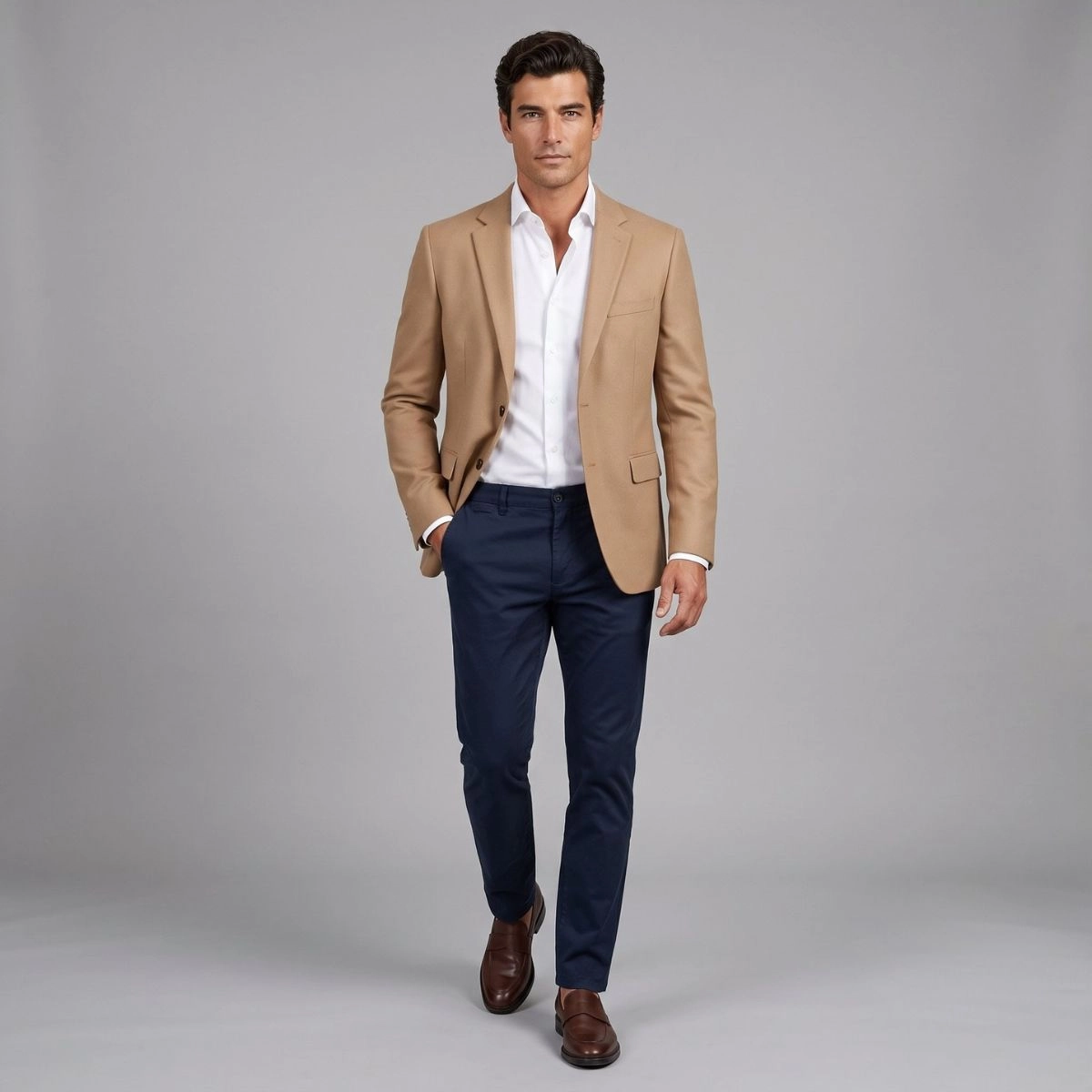 BLAZER COMFY KAKI