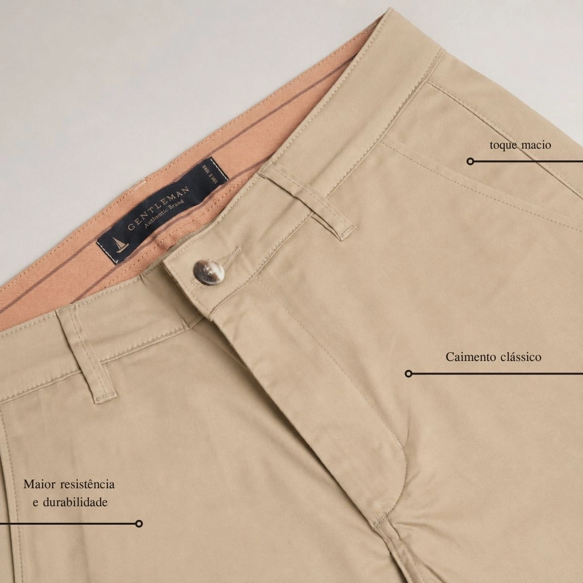 CALÇA SARJA SOFT