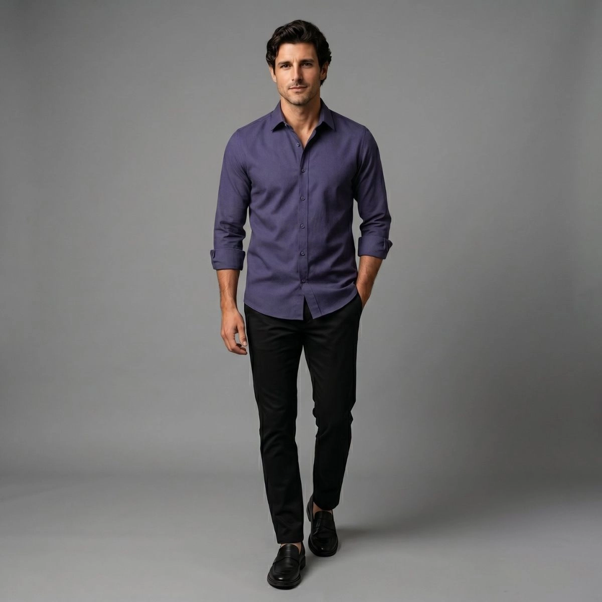 CAMISA CLASSIC 80 MARINHO