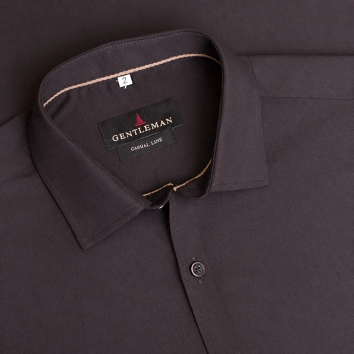 CAMISA M/C BLEND LINHO PRETO