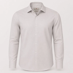 CAMISA ESPINHA DE PEIXE 80 CINZA