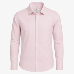 CAMISA ESPINHA DE PEIXE 80 ROSA