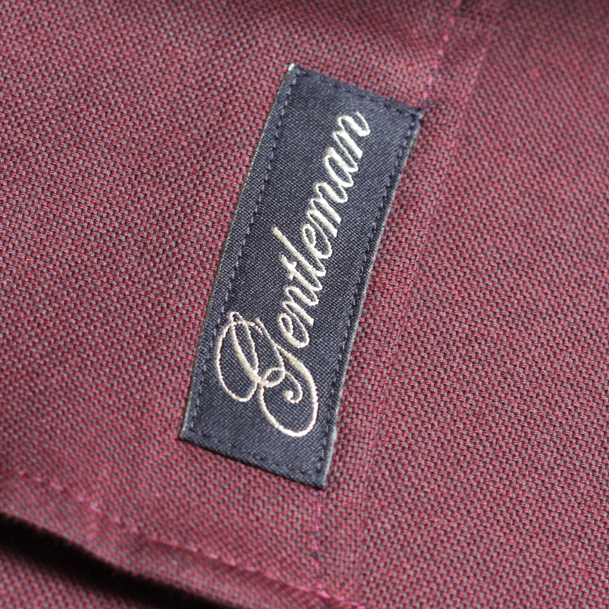 CAMISA OXFORDINE FIO 80 VINHO