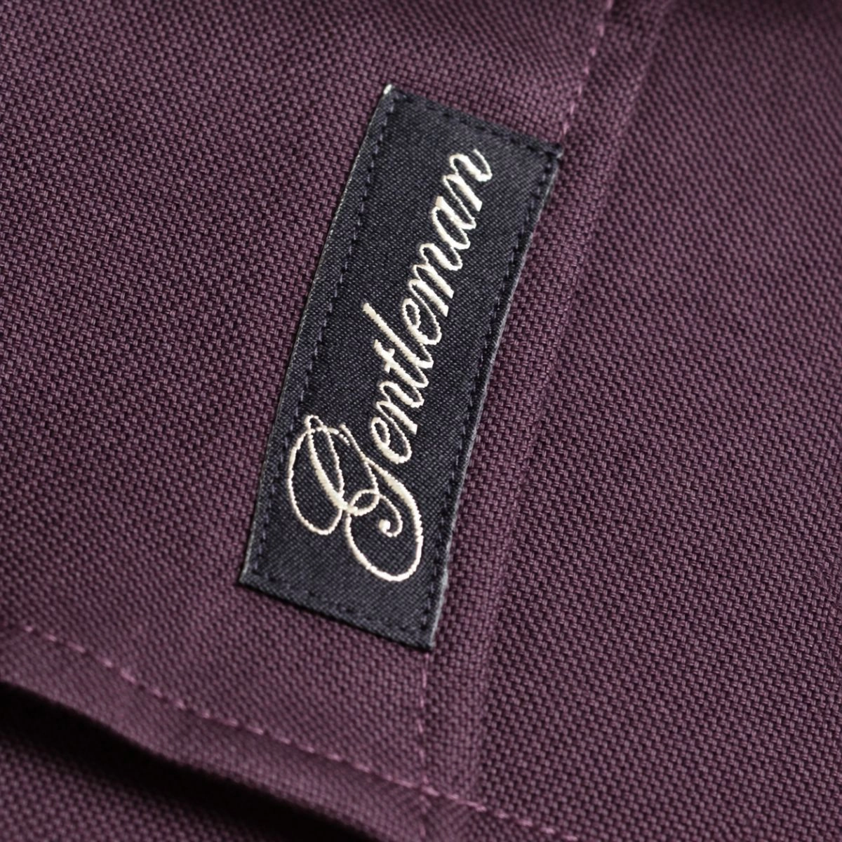 CAMISA OXFORDINE FIO 80 VINHO