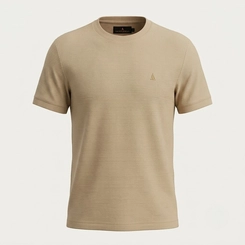 T-SHIRT TEXTURA ELASTANO
