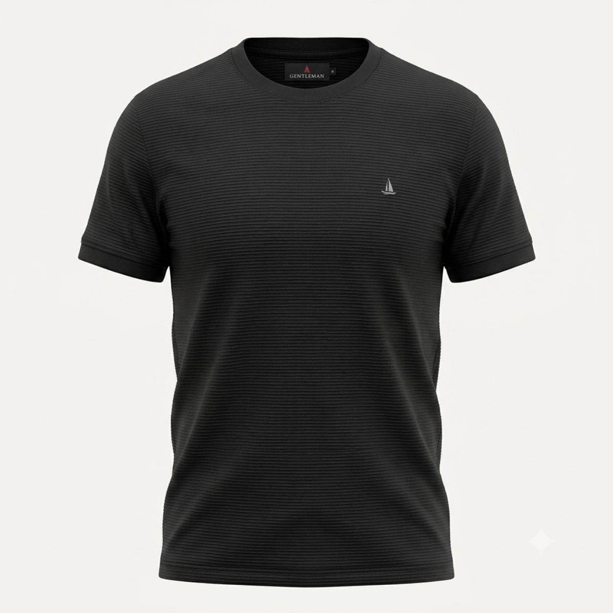 T-SHIRT TEXTURA ELASTANO