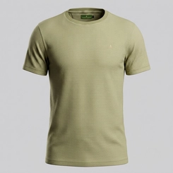 T-SHIRT WAFFLE ELASTANO