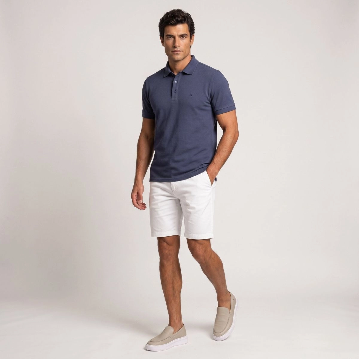 POLO CANELADA STRECH