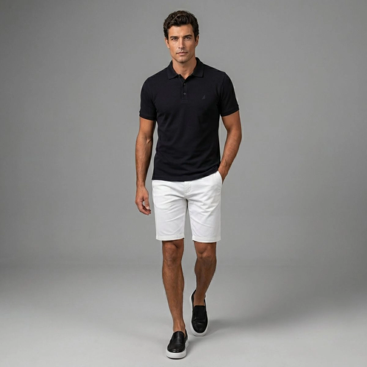 POLO CANELADA STRECH