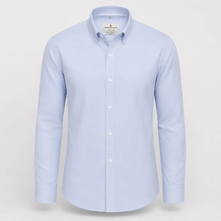 CAMISA OXFORDINE BOTTOM AZUL