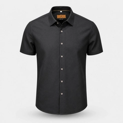 CAMISA M/C BAMBU PRETO