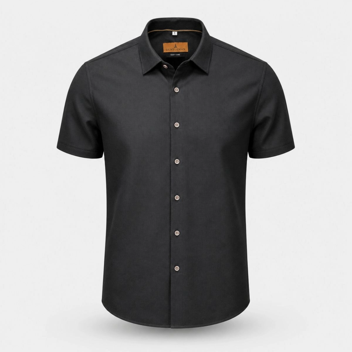 CAMISA M/C BAMBU PRETO
