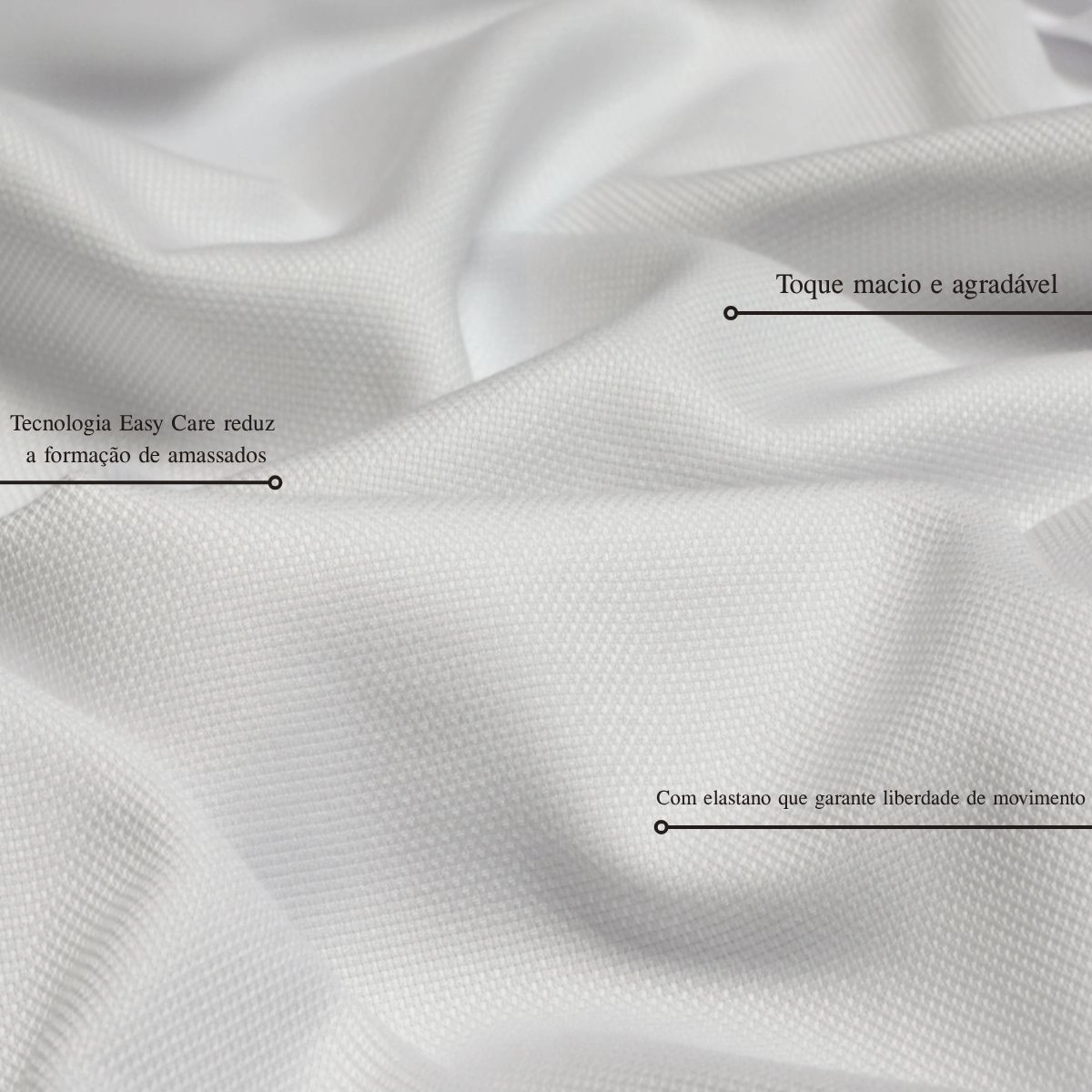 CAMISA M/C BAMBU BRANCO