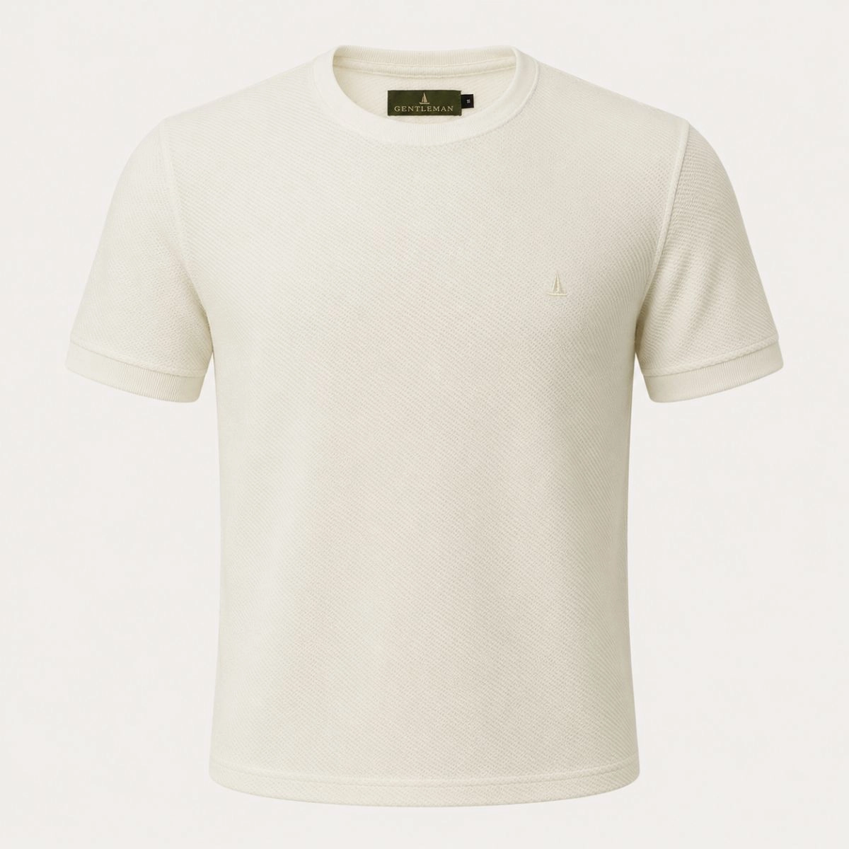 T-SHIRT TEXTURA DIAGONAL