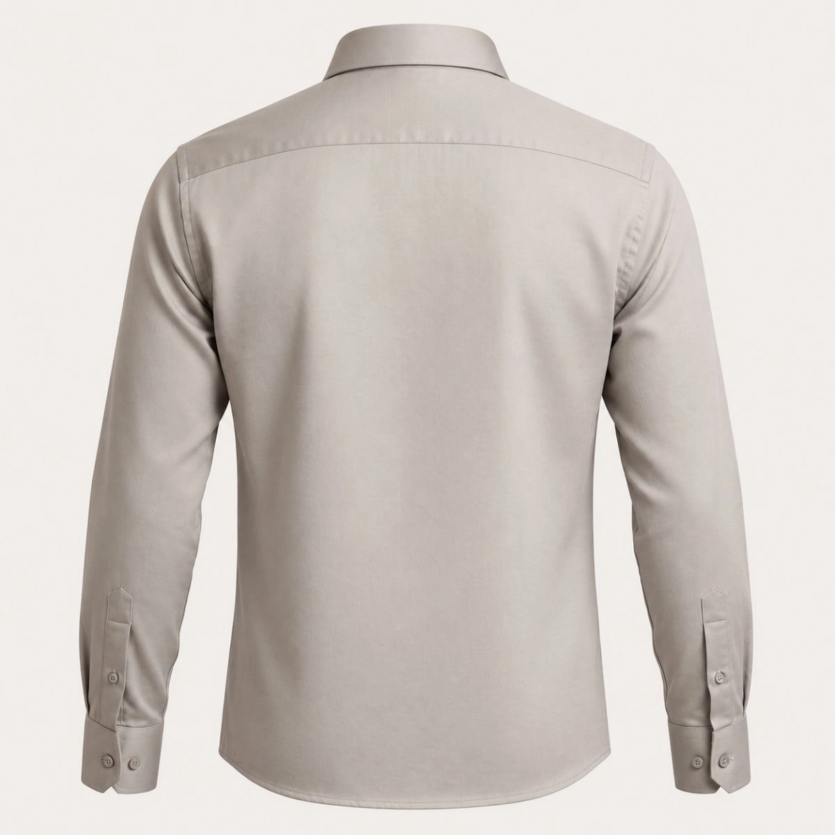 CAMISA ACETINADA FIO 100 GRAFITE