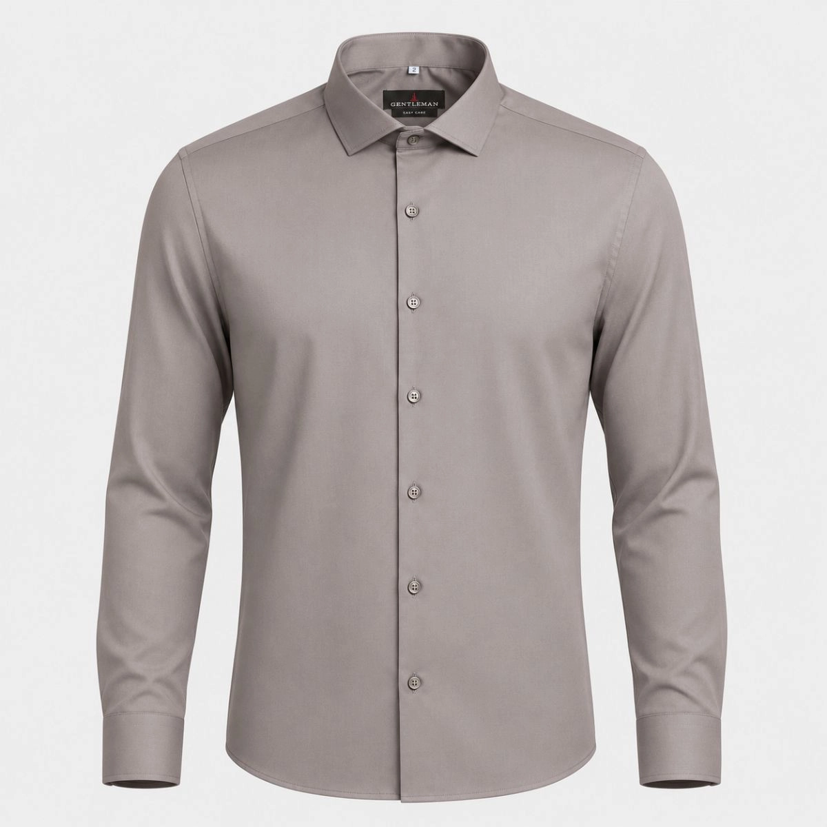 CAMISA BAMBU STRETCH GRAFITE