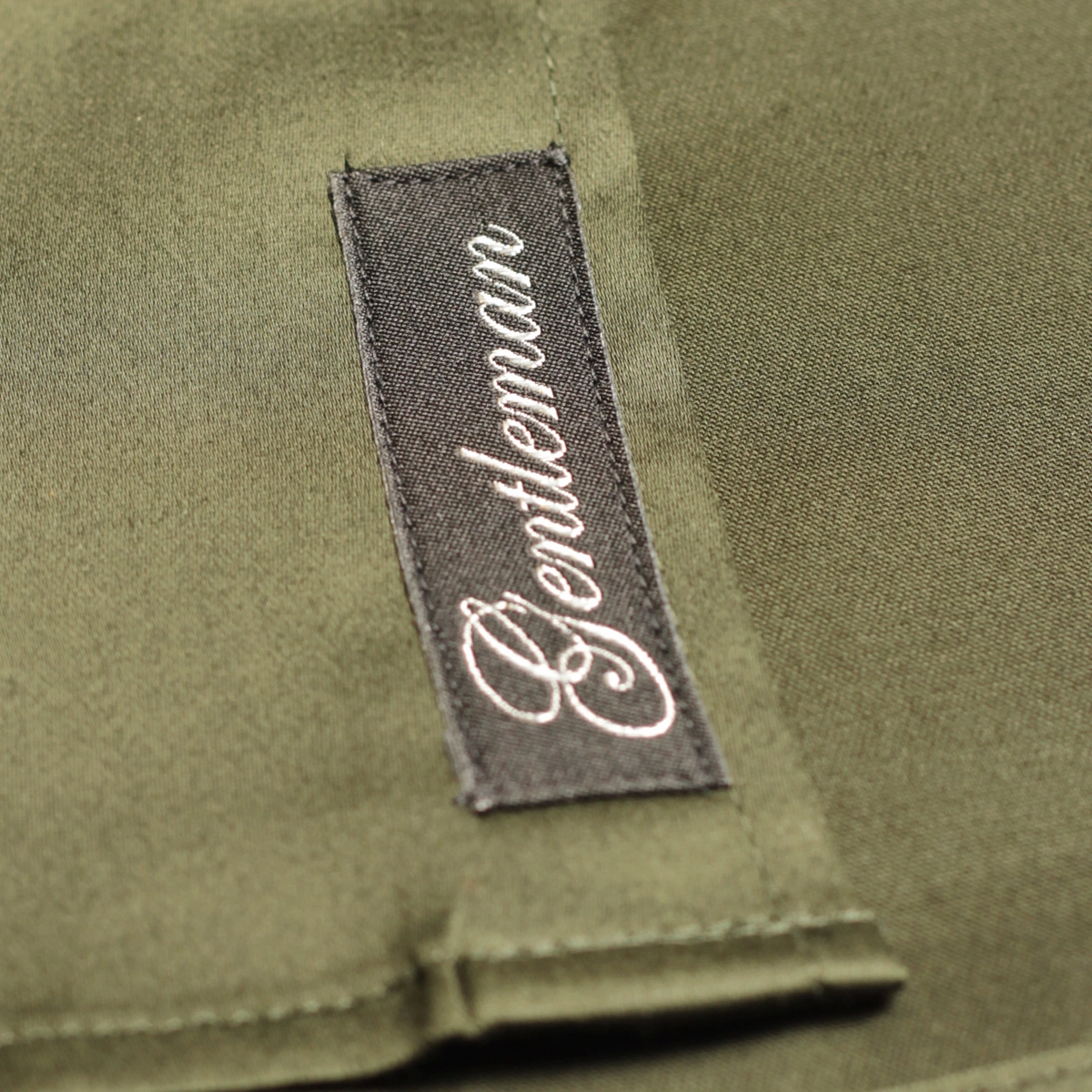 CAMISA STRETCH ACETINADA FIO 80 VERDE