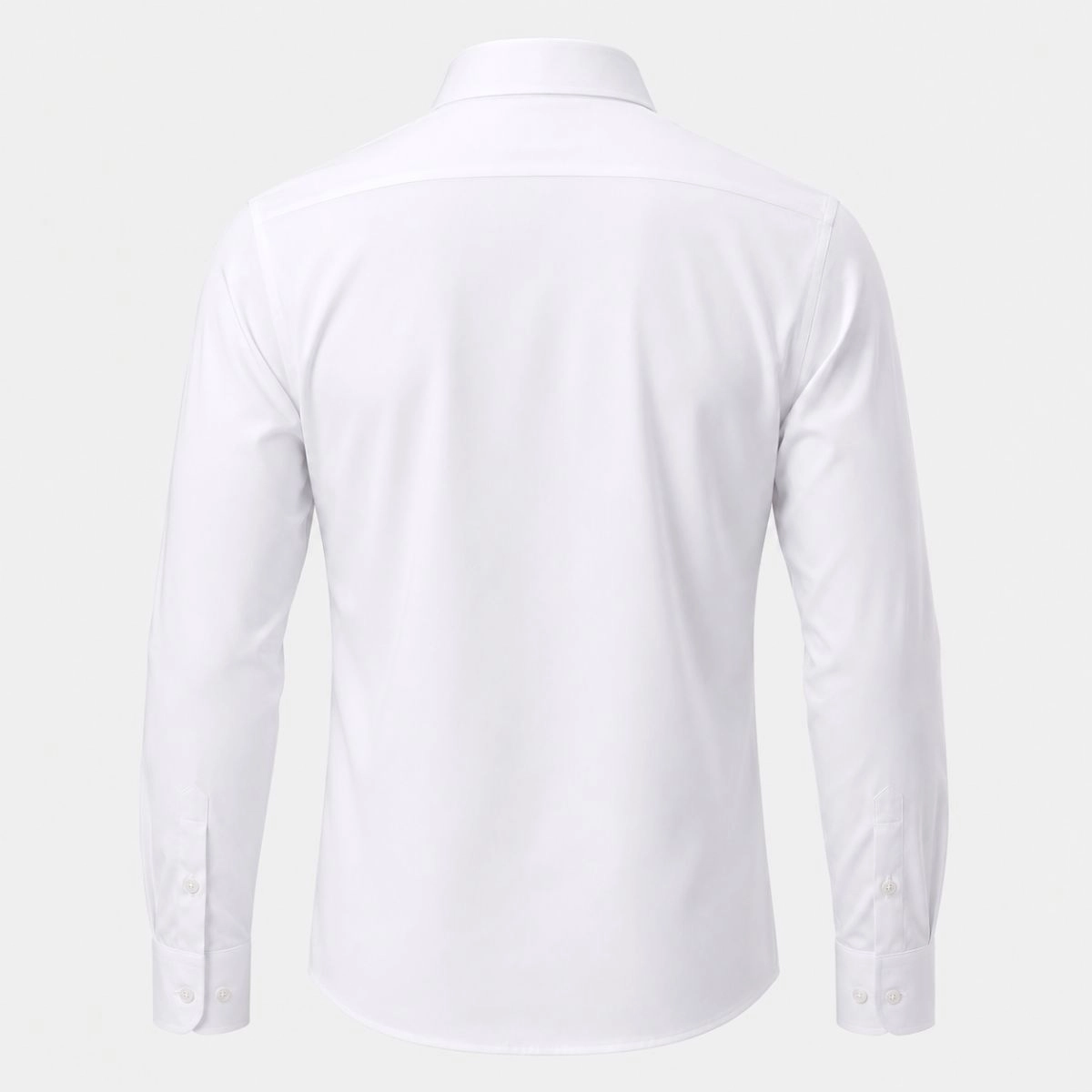 CAMISA STRETCH ACETINADA FIO 80 BRANCA