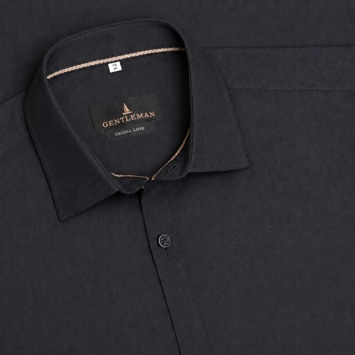 CAMISA VISCOLINHO PRETO