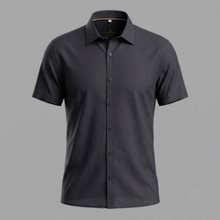 CAMISA VISCOLINHO PRETO