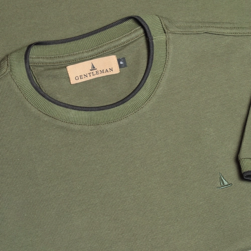 T-SHIRT TEXTURA CANELADA