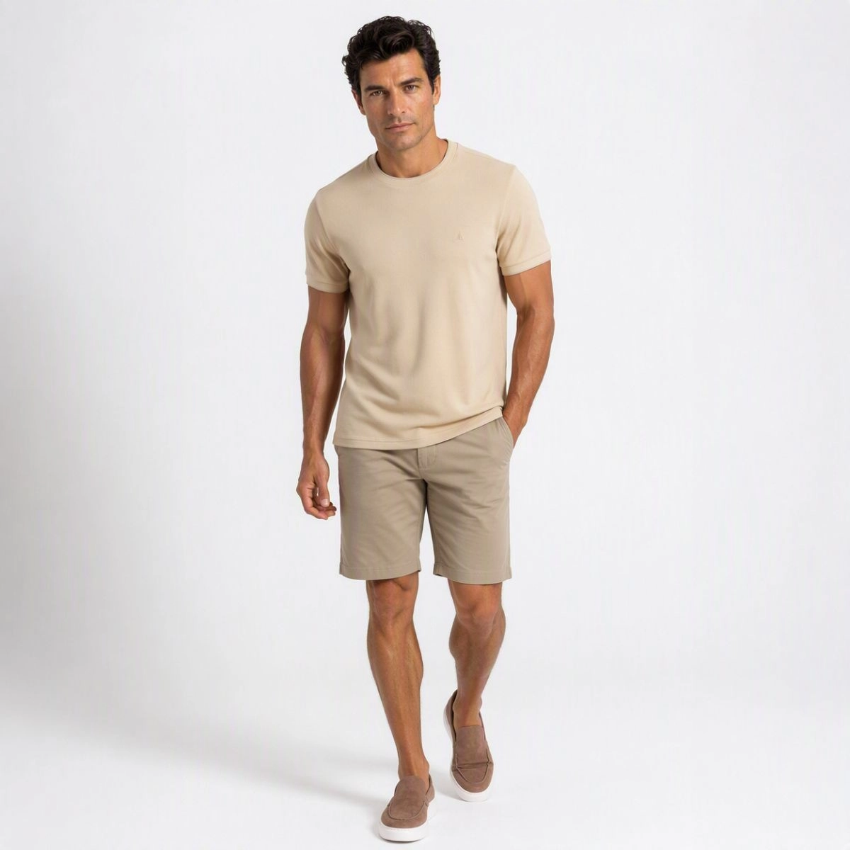 T-SHIRT TEXTURA CANELADA