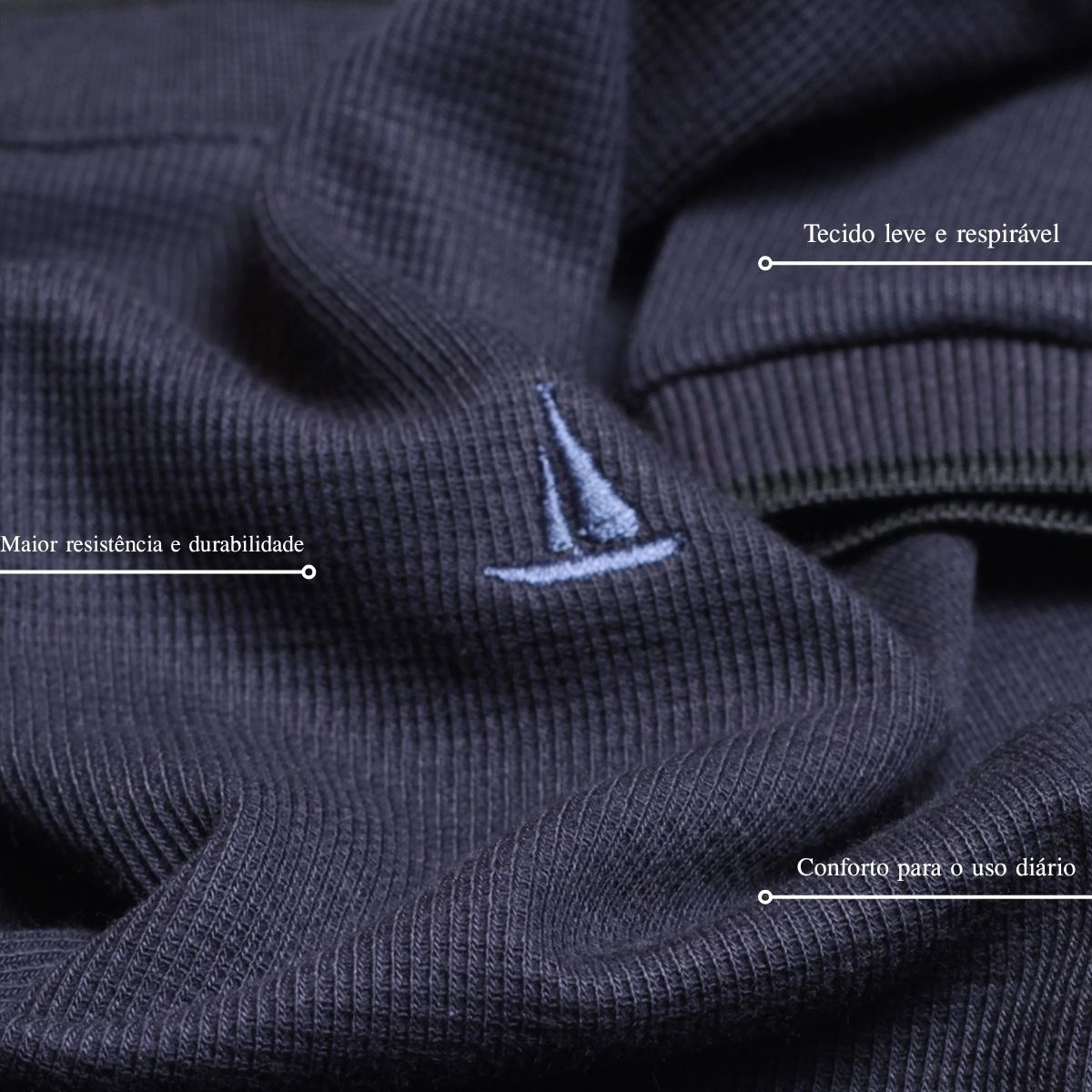 T-SHIRT TEXTURA CANELADA