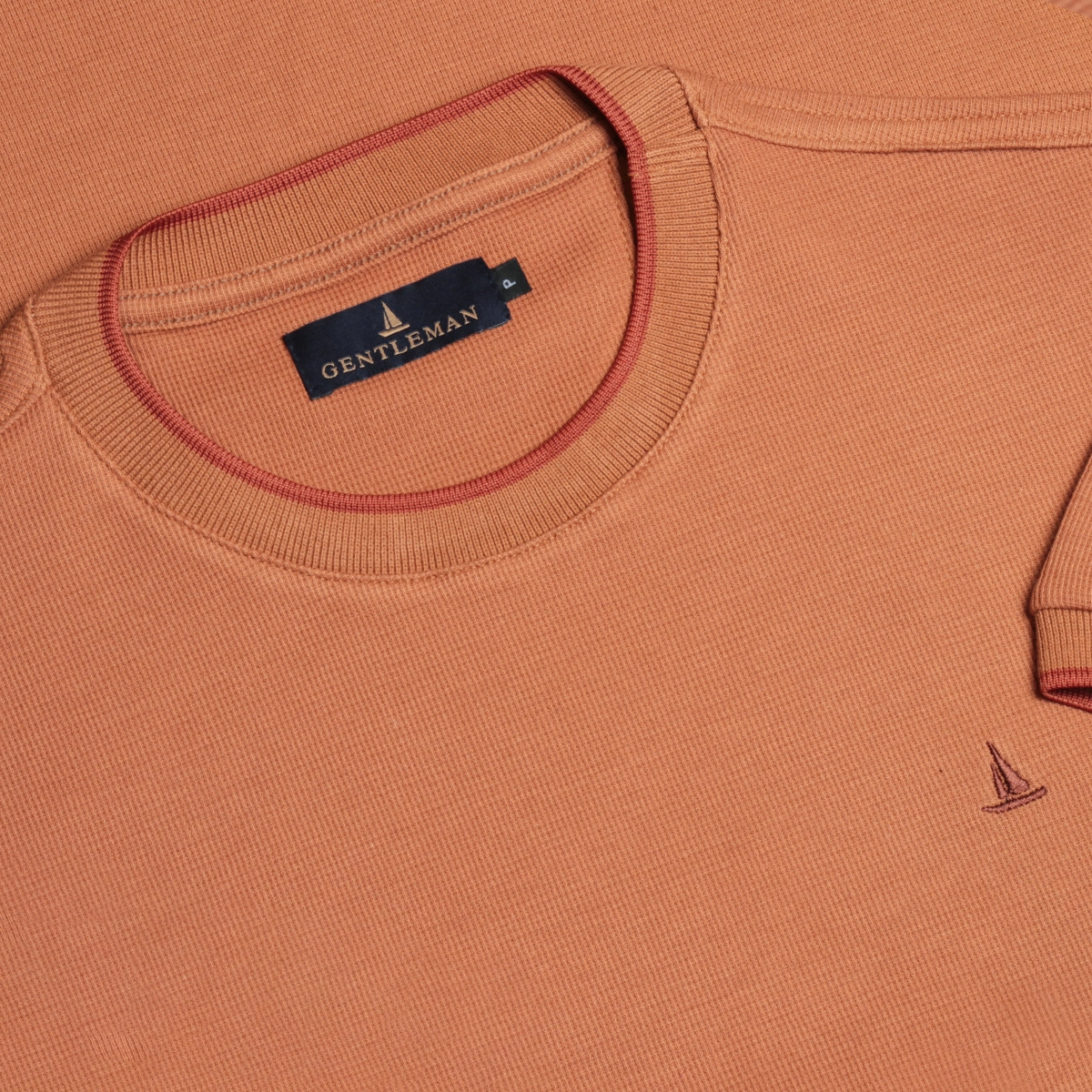 T-SHIRT TEXTURA CANELADA