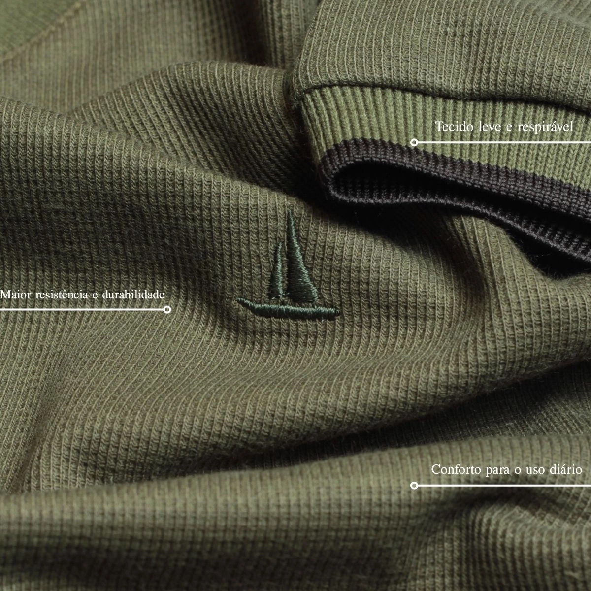 T-SHIRT TEXTURA CANELADA