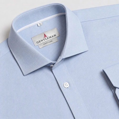 CAMISA OFFICE TECH AZUL