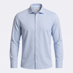 CAMISA OFFICE TECH AZUL