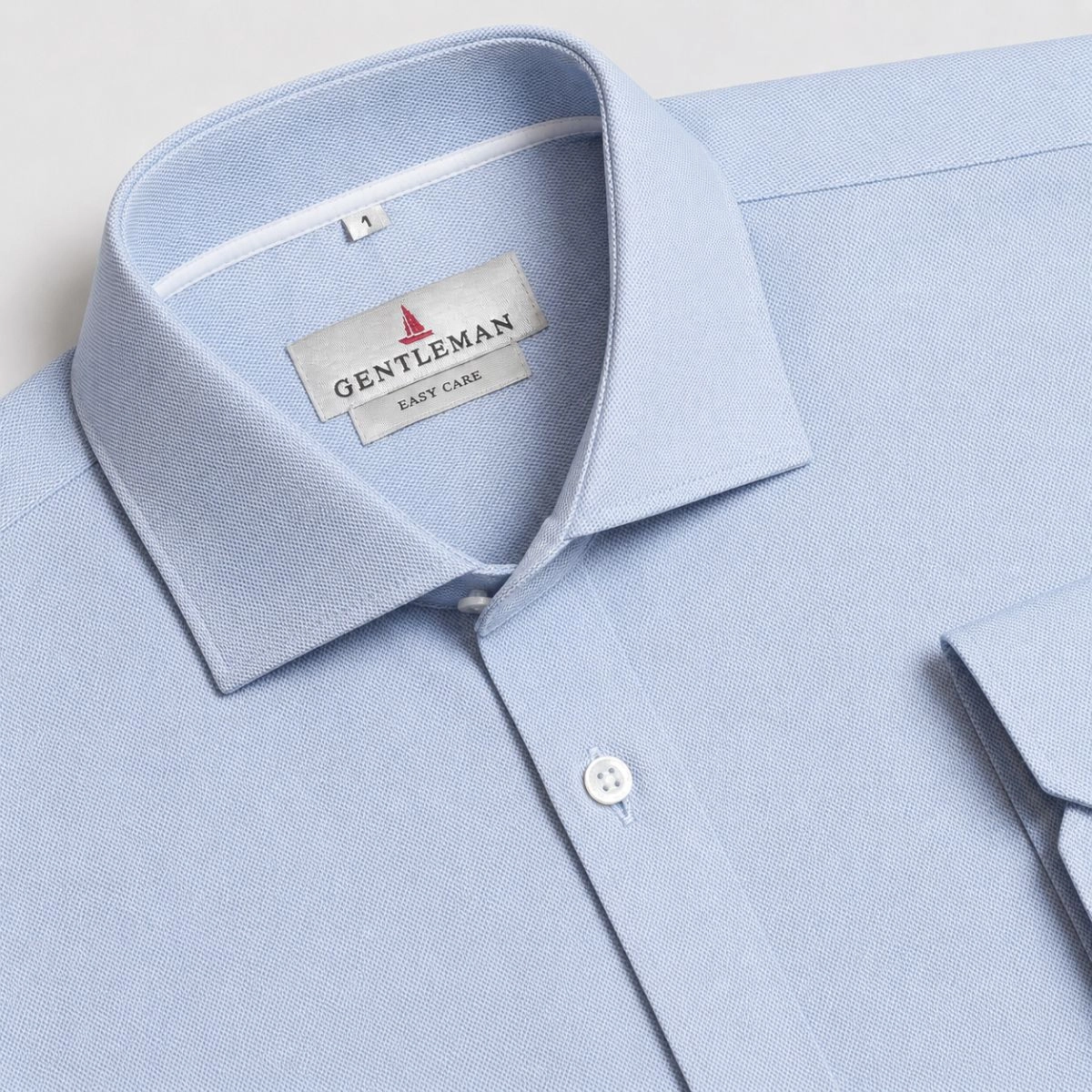 CAMISA OFFICE TECH AZUL