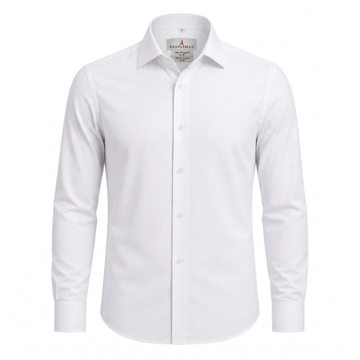 *CAMISA ESPINHA DE PEIXE FIO 80 BRANCA