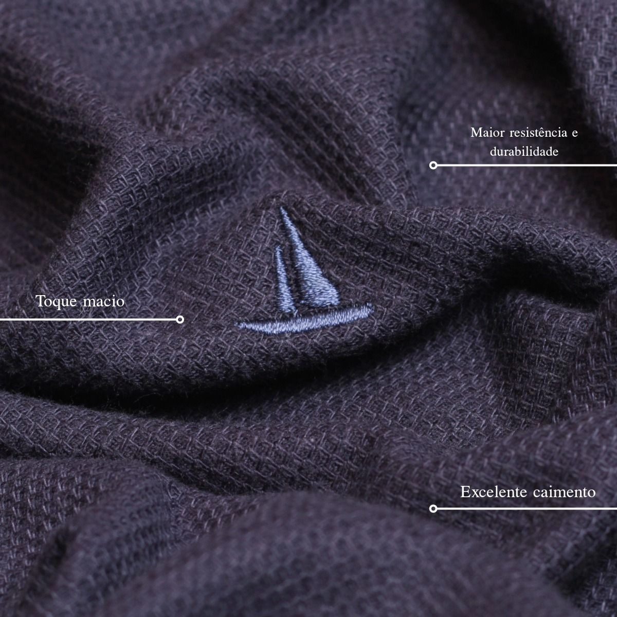 T-SHIRT TEXTURA PIQUET