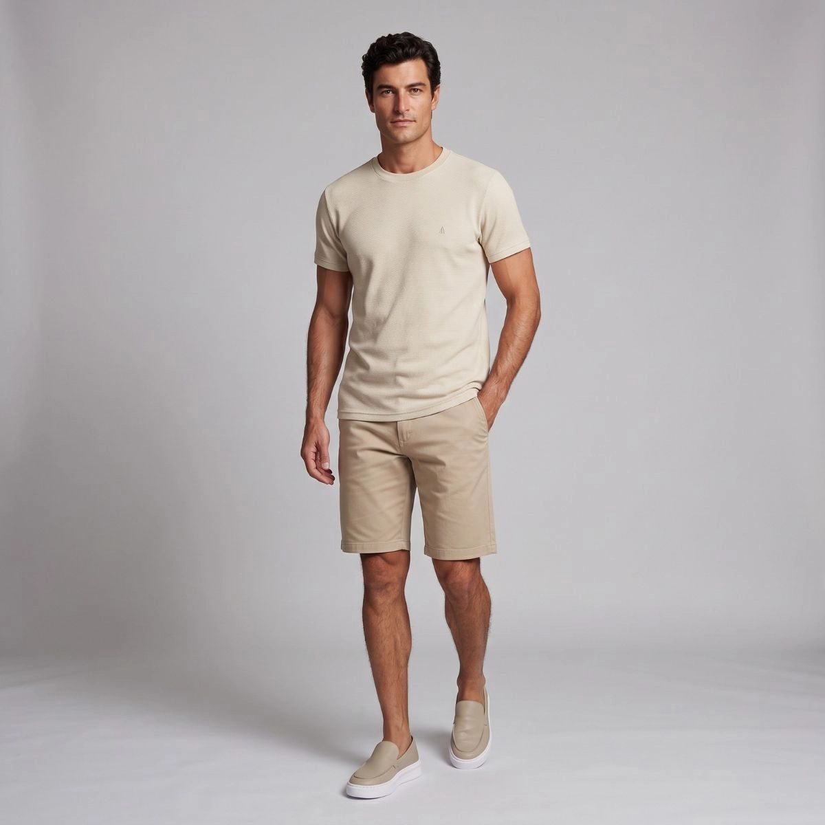 T-SHIRT TEXTURA PIQUET