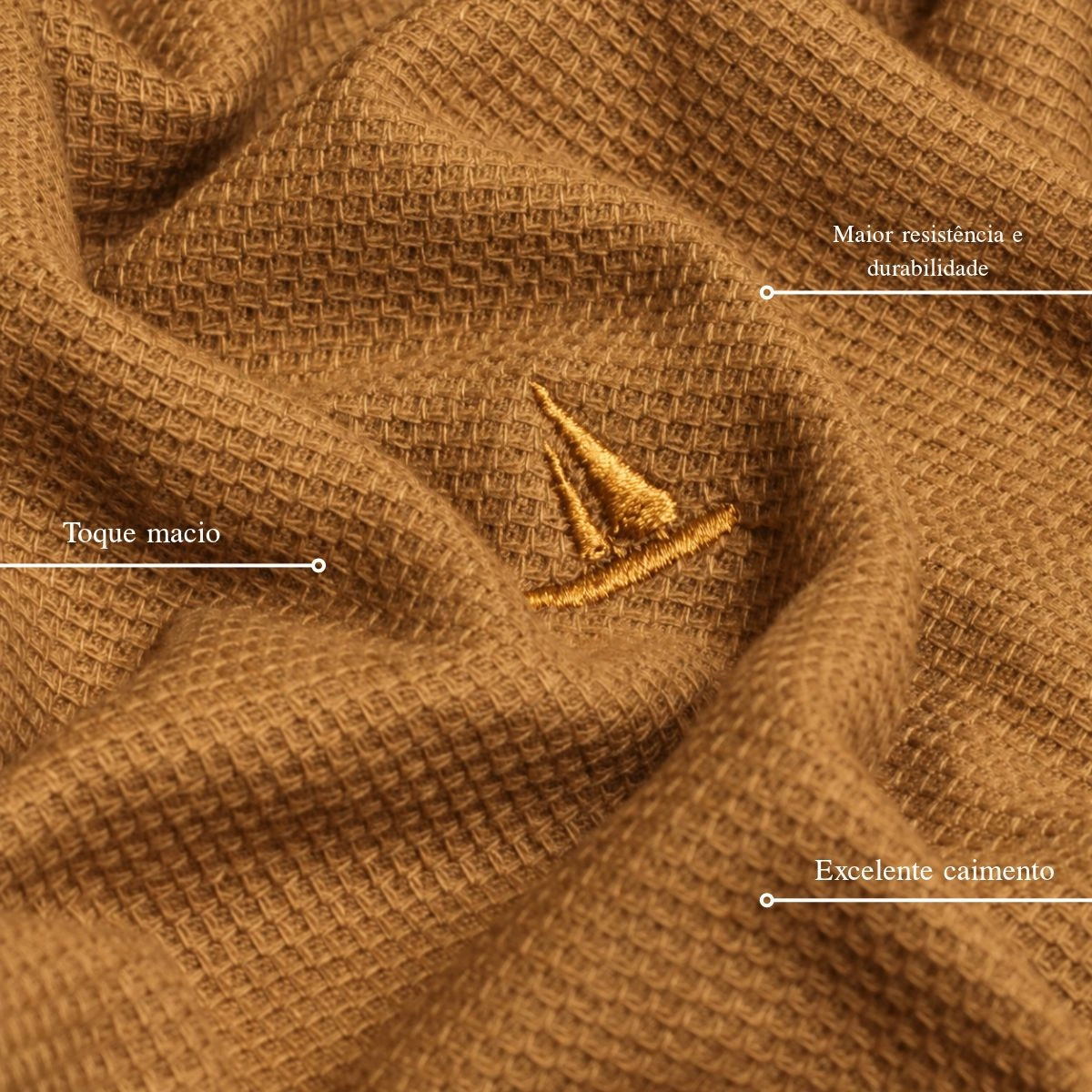T-SHIRT TEXTURA PIQUET
