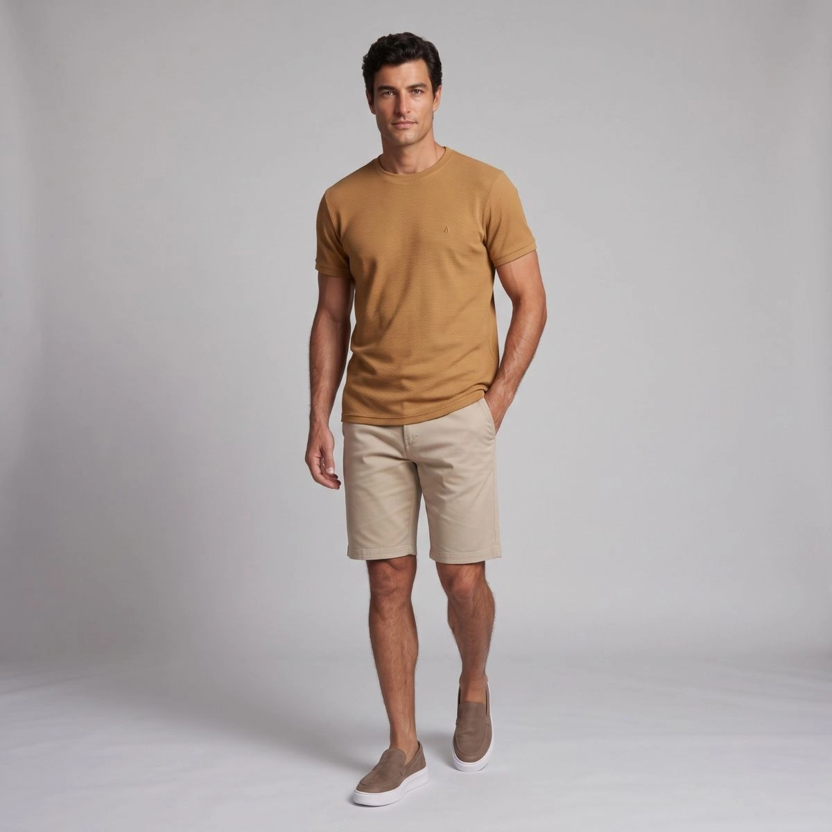 T-SHIRT TEXTURA PIQUET