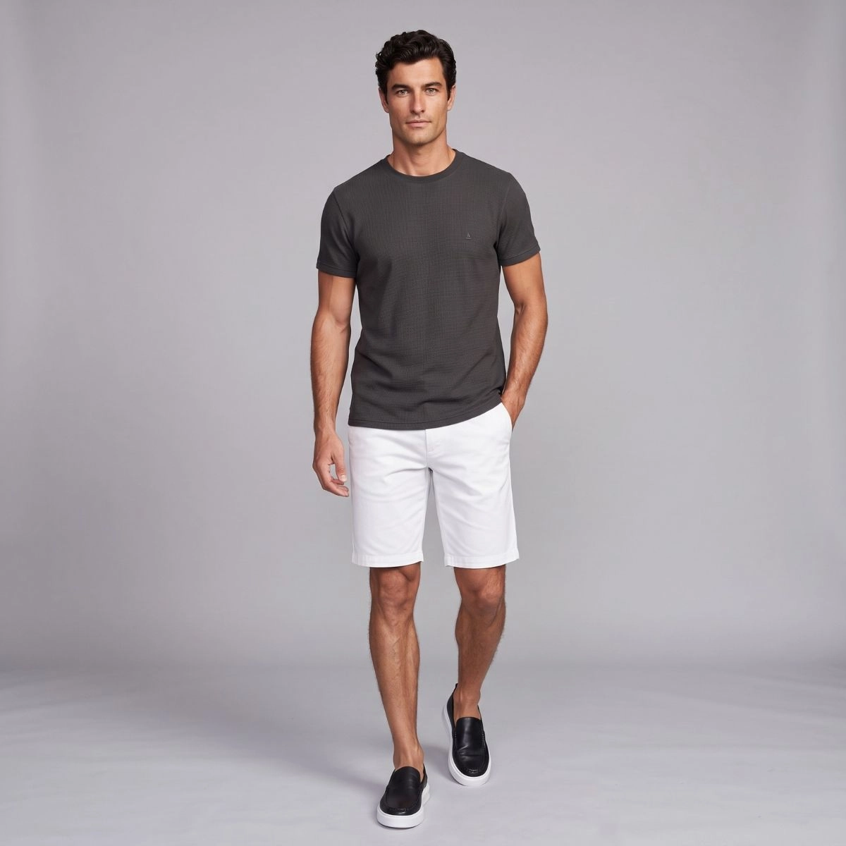 T-SHIRT TEXTURA PIQUET